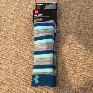 NWT women’s blue and grey under armour